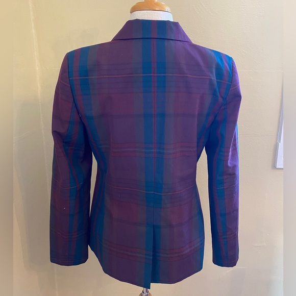 Ann Taylor LOFT Plaid Blazer - Picture 3 of 5